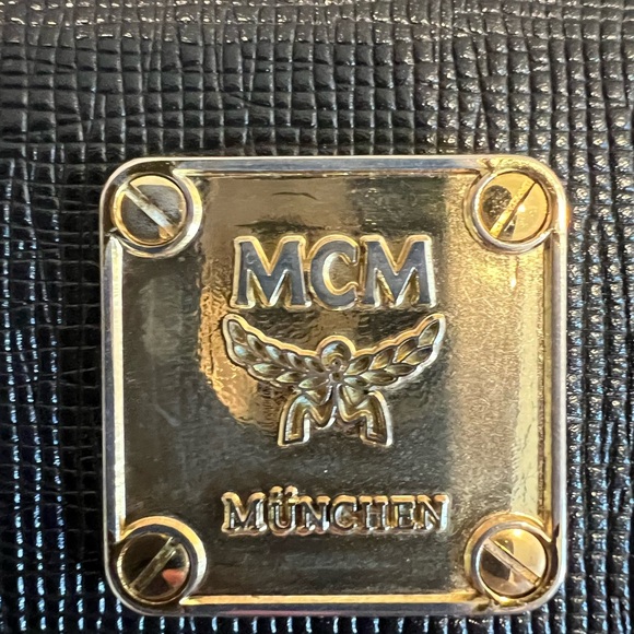 MCM Papillon Black Hand/Shoulder Bag - Picture 6 of 15